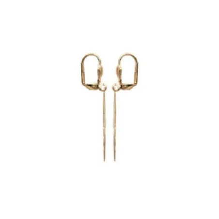Boucles D'oreilles Pendantes Double Fleurs Ajourées En Plaqué Or 18 Carats – Élégantes Et Légères