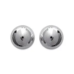 Boucles D'oreilles  Boules 6 MM Argent Massif 925/1000 Bijoux Femme