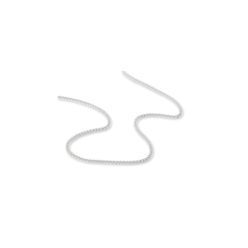 Chaîne Gourmette Robuste Argent Massif 925/1000 Longueurs 40/42/45/50/55/60/70CM