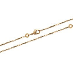 Collier chaîne + pendentif Cheval - Plaqué or 18 CARATS Garanti 10 ANS - Bijoux 