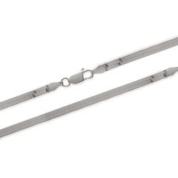 Collier Maille Miroir 42CM Argent Massif 925/1000  Bijoux Femme  Poinçonné