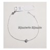 Bracelet fin Cristal  Oxyde de Zirconium  Argent 925/000 - Rhodié Bijoux Femme