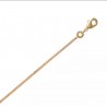 Chaîne Maille gourmette  Plaqué Or 18 Carats Garanti 10 ans 42 cm Bijoux femme