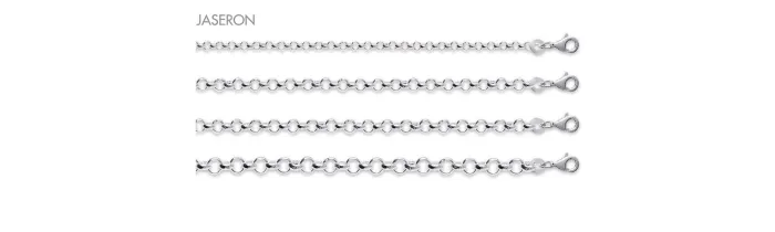 Chaînes Boules Jaseron Anglaise Haricot Argent Massif 925 CHOIX TAILLES