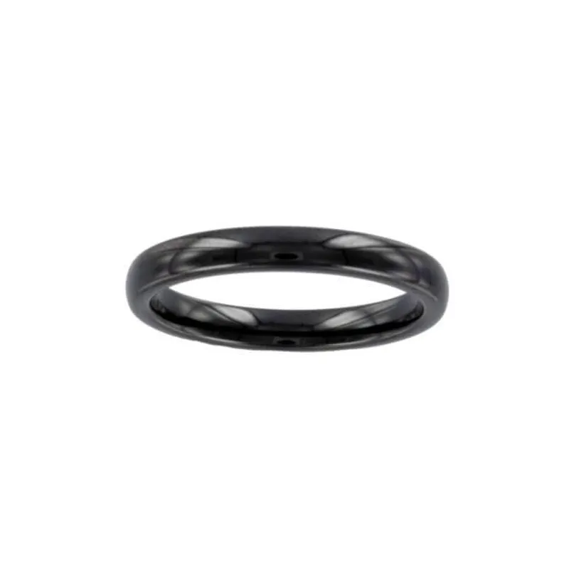 Bague Céramique Et Argent Massif Avec Strass - Taille 56 - Occasion - Fabriqué En France