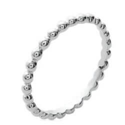 Bagues Alliances Céramique Et Argent Massif 925/1000 Taille 52 Bijoux Femme