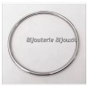 Bracelet Jonc Lisse En Acier Inoxydable 316L  6,2 CM Bijoux Femme NEUF