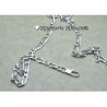 Chaîne Maille Figaro 6MM X 50CM Argent Massif 925/1000 Poinçonné  Bijoux Homme
