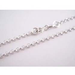 Bracelet Fin Maille Jaseron Argent Massif 925/1000 Poinçonné - Bijoux Femme