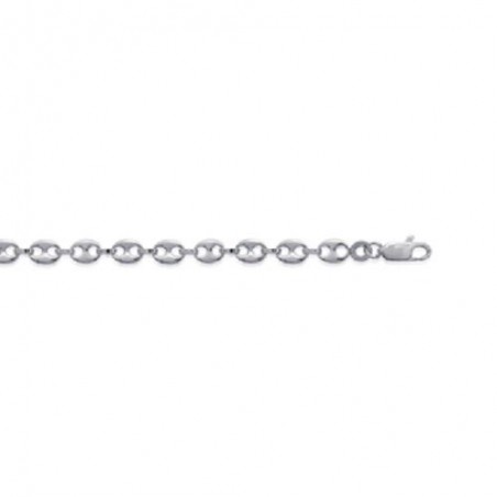 Chaîne grain de café Argent Massif 925 CHOIX 45 cm ou 50 CM Bijoux Homme/Femme