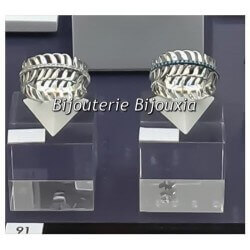 Bague Feuille Turquoise Empierrée Argent Massif 925/1000 Bijoux T50-52-54-56-58