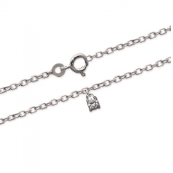 Chaînes Cheville en Argent Massif 925/000 Large CHOIX de modèles et de Mailles