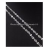 Chaîne Maille Grain De Café 50 cm Argent 925/1000 Neuf Étiquette Bijoux Femme