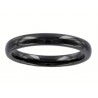 Bagues Assemblages Alliances Pure Céramique Et Argent Massif - T56- Bijoux Femme