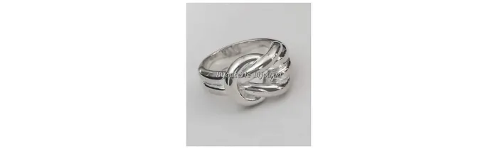 Bague Large Entrelacée Argent Massif 925/1000  Bijoux femme Tailles CHOIX