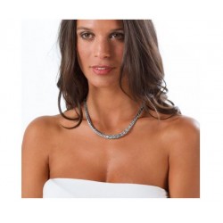 Collier maille palmier Argent massif 925/1000 Bijoux femme Qualité Bijouterie