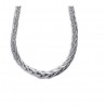 Collier maille palmier Argent massif 925/1000 Bijoux femme Qualité Bijouterie