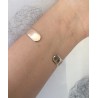 Bracelet Jonc Ouvert Plaqué Or 18 Carats 750/1000