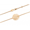 Bracelet ajouré arabesque en Plaqué or 18 Carats Bijoux Femme
