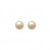 Boucles D'oreilles Perle de Majorque 6 MM Argent Massif 925/1000 Bijoux Femme