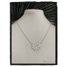 Collier pendentif ajourée arabesque en Argent Massif 925/000 Bijoux