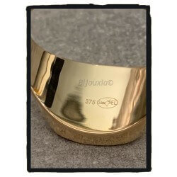 Bague Chevalière Pierre ONYX EN OR jaune 9 CARATS 375/1000 T62 à 68