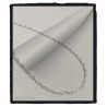 Chaîne 60cm Maille Singapour Argent Massif 925/000