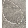 Chaîne 55cm x 3.50mm Maille Gourmette Argent Massif 925/1000 Poinçonné