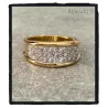 Bague Éclat Impérial – Plaqué Or 18 Carats 750/000 – Zirconiums T50 à 62
