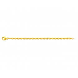 Chaîne maille Forçat ronde 50cm X 1,80mm Or jaune 18 Carats 750/1000