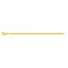 Chaîne maille Forçat ronde 50cm X 1,80mm Or jaune 18 Carats 750/1000
