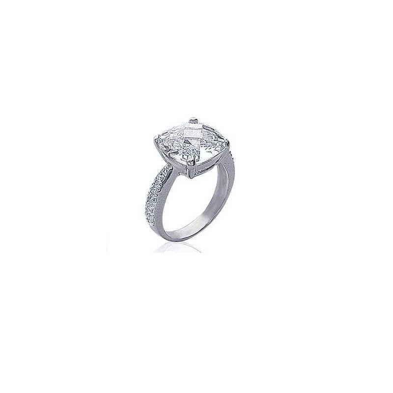 Bague en Argent 925/1000ème et Zircon - Réf.019401
