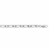 Bracelet Bracelet Maille Figaro 1-1 - 21cm x 4mm Argent Massif 925/1000 RHODIUM