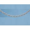 Collier maille Poire 9 mm X 45 cm Argent 925 Rhodié - Haute Qualité - CPL