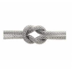 Bracelet Double Chaîne Serpent Nœud En Acier Inoxydable