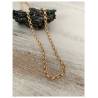 Collier Maille Jaseron 45CM En Plaqué Or 18 Carats 750/1000