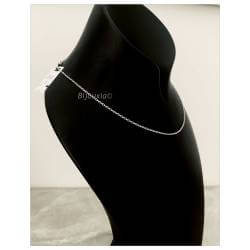 Chaîne Maille Forçat 70cm x 1.60mm En Argent Massif 925/000