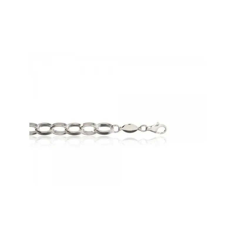 Bracelet Argent Massif 925 Maillons Cœurs - Bijou Femme - Neuf Avec étiquettes