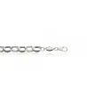 Bracelet Maillons Type Jaseron Ovales 20CM En Argent Massif 925/000