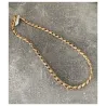 Collier Grosse Maille Palmier 45cm En Plaqué Or 18 carats Bijoux Femme