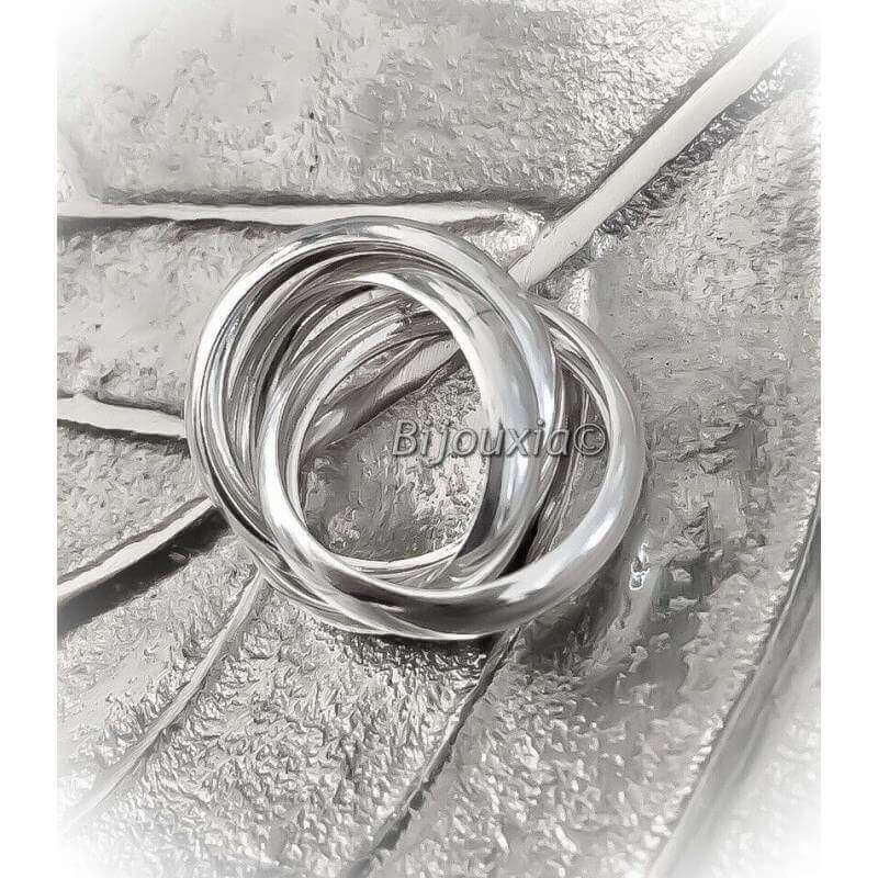 Chevalière Ancienne Argent Massif 925 - Jonc Anneau Créateur - Taille 57