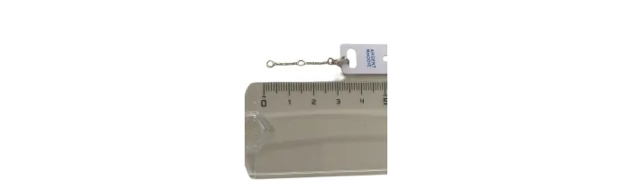 Apprêt extension chaînette 3,5 cm Argent Massif 925/1000 bracelet/Collier
