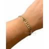 Bracelet  En Plaqué Or 18 Carats 750/1000
