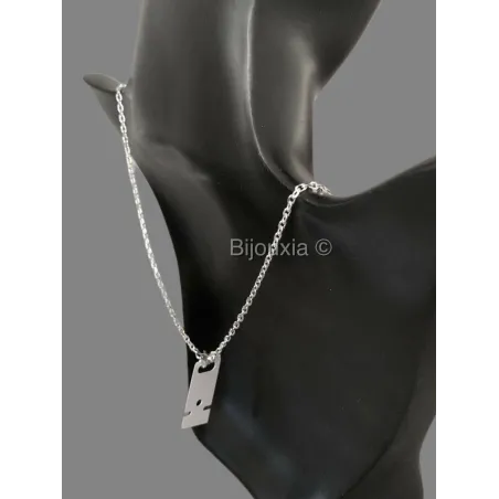 Chaîne Maille Forçat En Argent 925/1000 - 2,25mm X 50cm - Bijou Mixte Neuf
