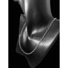 Chaîne Maille Jaseron 45 cm x 3mm Argent Massif 925/1000 Poinçonné Bijoux Femme