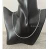 Chaîne Maille Jaseron 50 cm x 3mm Argent Massif 925/1000 Poinçonné Bijoux Femme