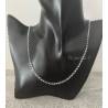 Chaîne Maille Jaseron 45 cm x 3mm Argent Massif 925/1000 Poinçonné Bijoux Femme