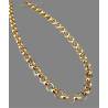 Collier Maille Jaseron 50CM En Plaqué Or 18 carats Poinçonné