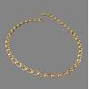 Collier Maille Jaseron 50CM En Plaqué Or 18 carats Poinçonné