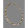 Collier Long Maille Jaseron 70CM En Plaqué Or 18 carats Poinçonné